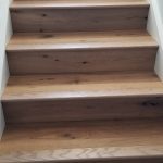 Hardwood stairs