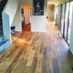 Rustic flooring installation