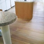 Kitchen wood floor refinishing