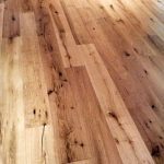 Natural grain hardwood flooring